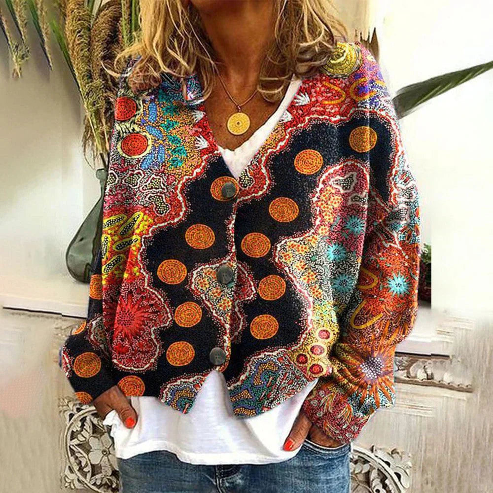 ZOE | Pull Coloré Tricoté
