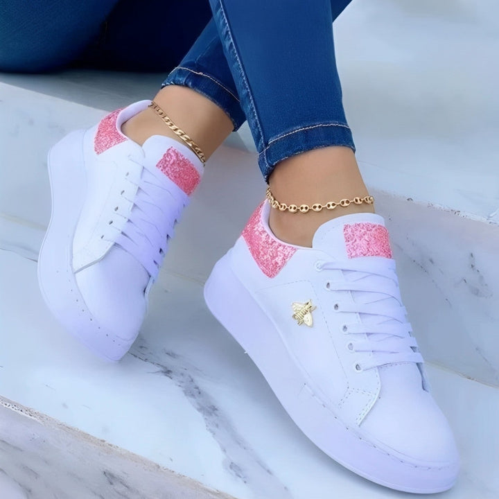 Aleena - Baskets élégantes et brillantes pour femme