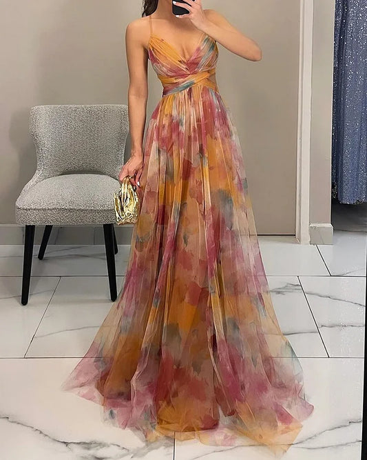 Sophia | Robe Élégante à Décolleté Halter