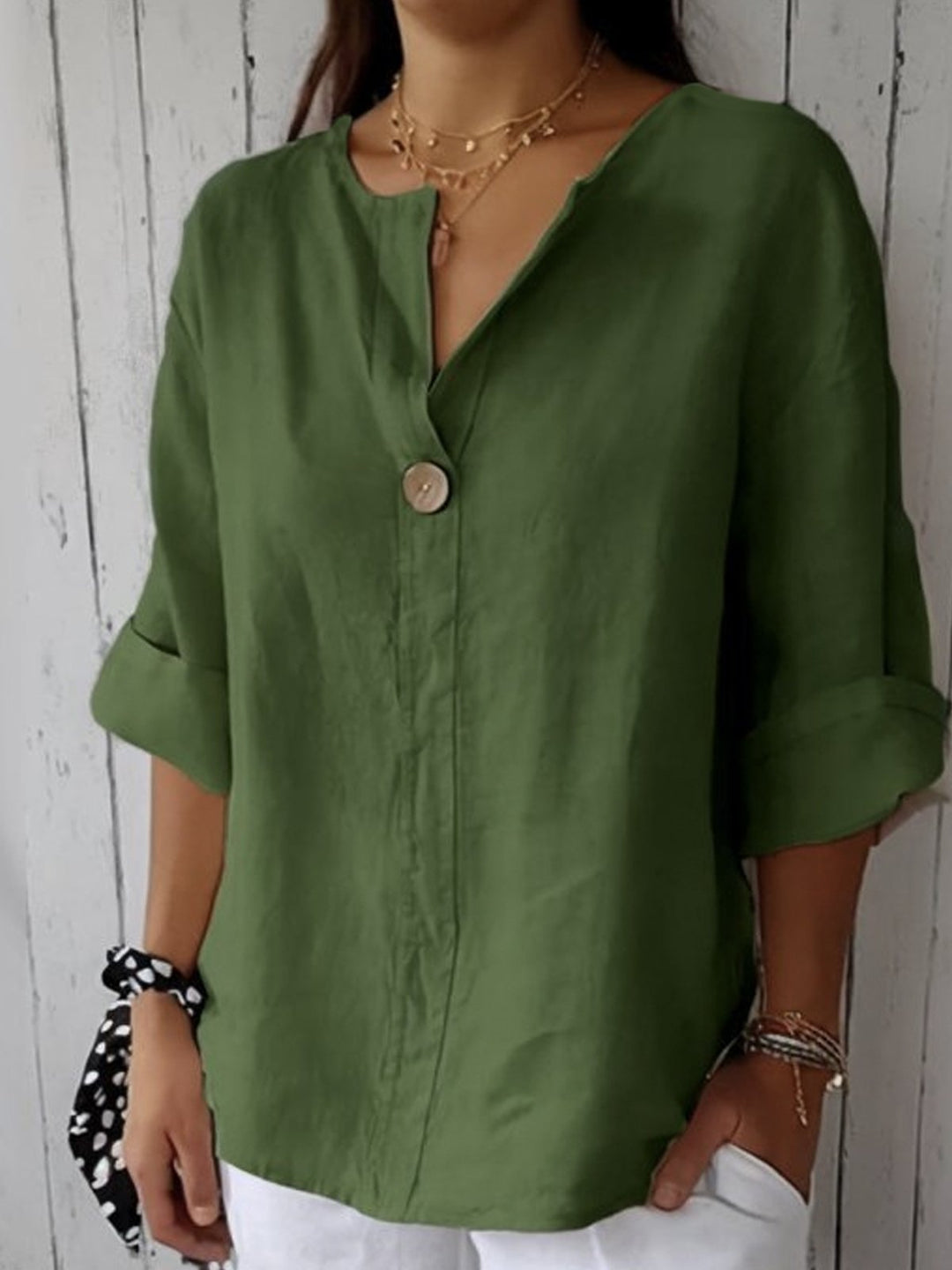 Zamma | Top V-Neck Relaxed