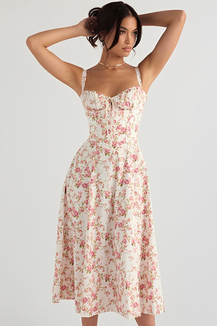 Claudia - Élégant robe florale pour femmes