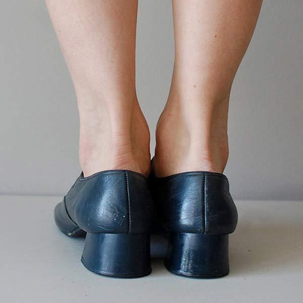 Beatrice - Sandales en Cuir à Talon et Boucle Ajustable Orthopédique