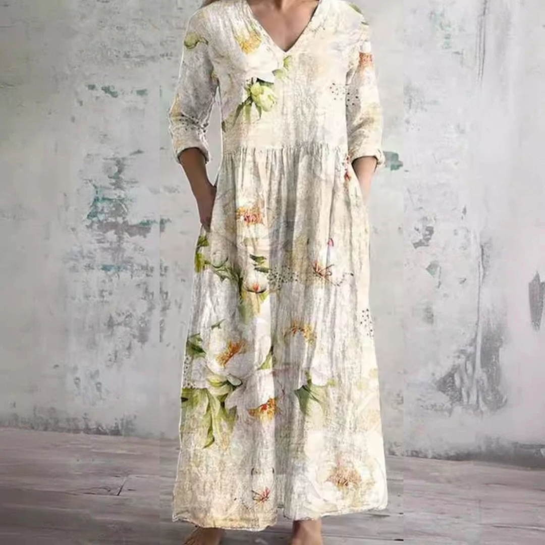 Anne™ | Robe d'Été Fleurie