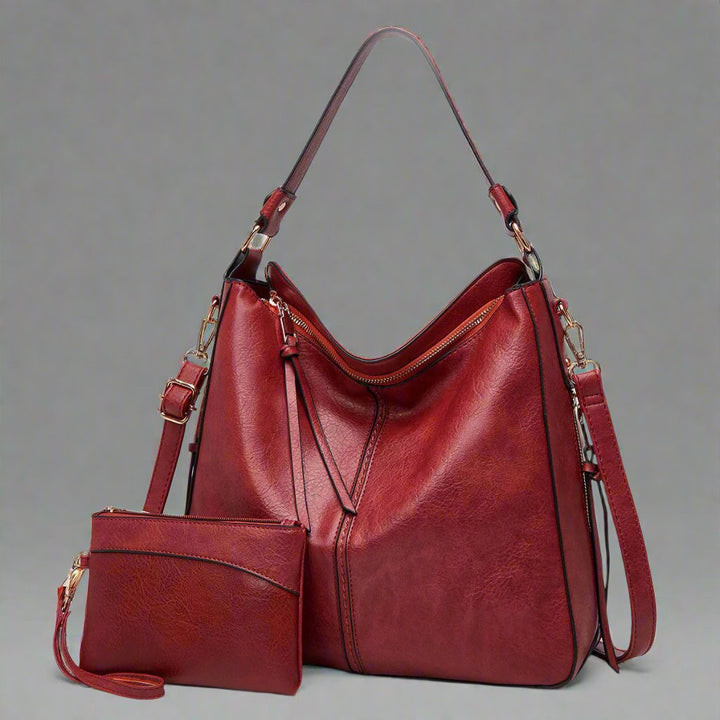 Cécile - Sac à Bandoulière en Cuir Élégant