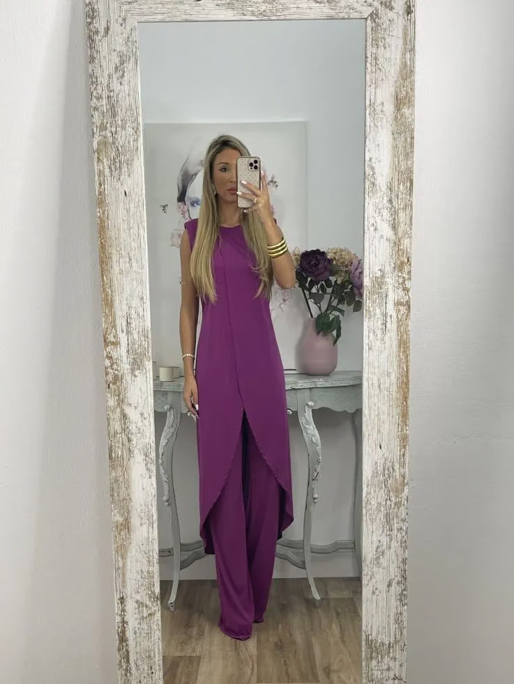 ELODIE – ENSEMBLE TOP & PANTALON ULTRA-DOUX