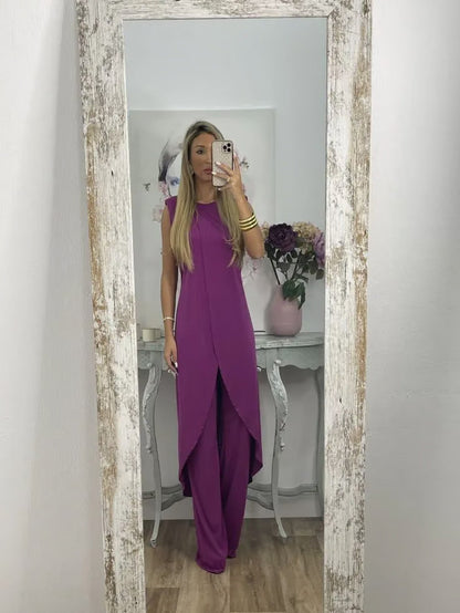 CALYRA – ENSEMBLE DE TOP ET PANTALON ULTRA-DOUX POUR UN CONFORT MAXIMAL