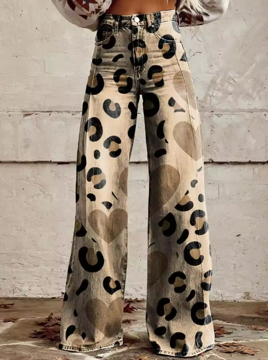 Chloé - Pantalons Boho Vintage Élégants