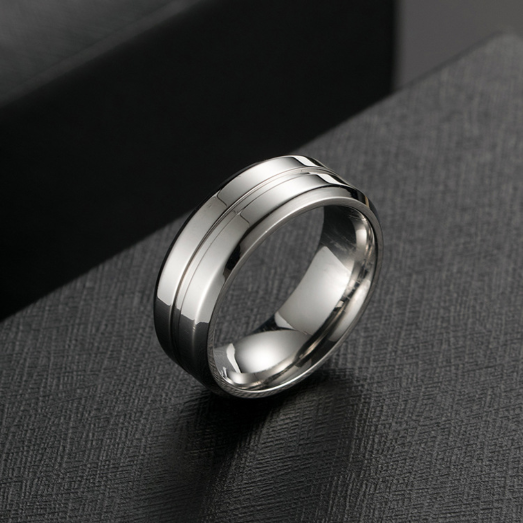 Bague en Argent Titan
