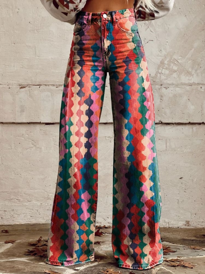 Amélie - Pantalon Bohème Élégant