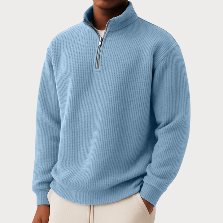 Dean™ | Pull zippé avec confort quotidien et style intemporel