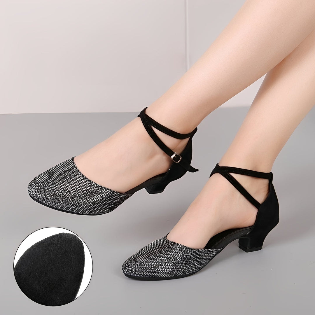 Carrie - Sandales Brillantes Élégantes pour Femmes