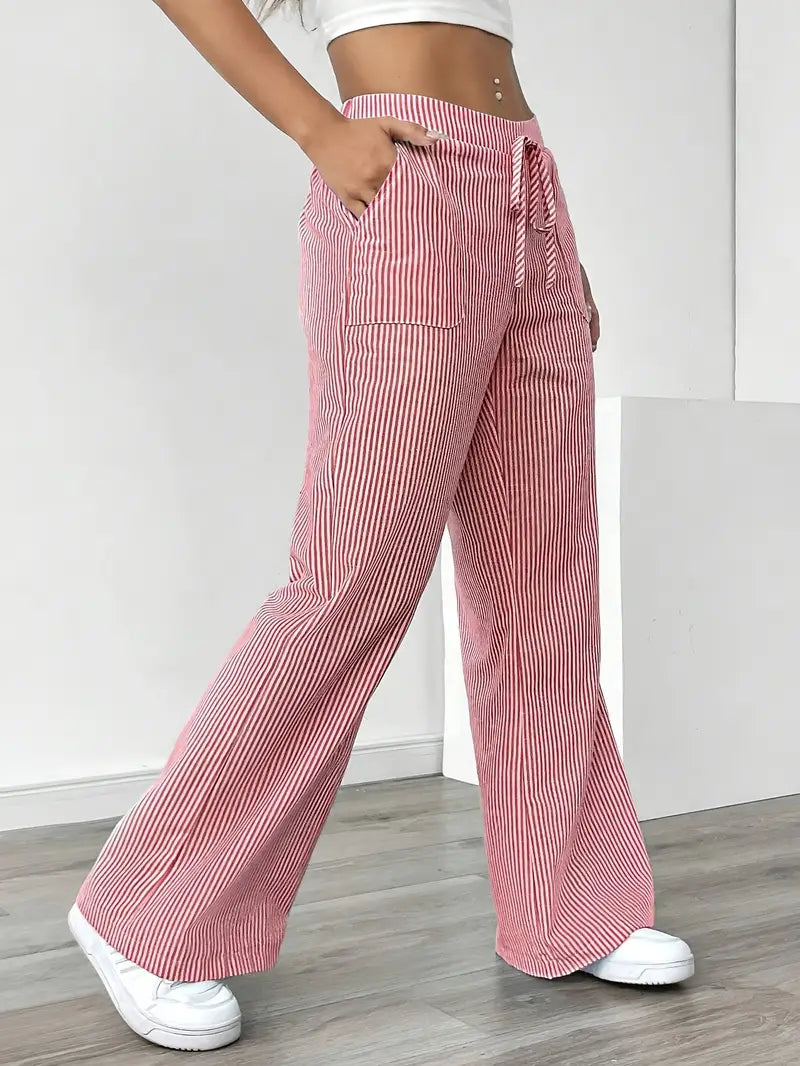 KARINA - PANTALONS RAYÉS ÉLÉGANTS