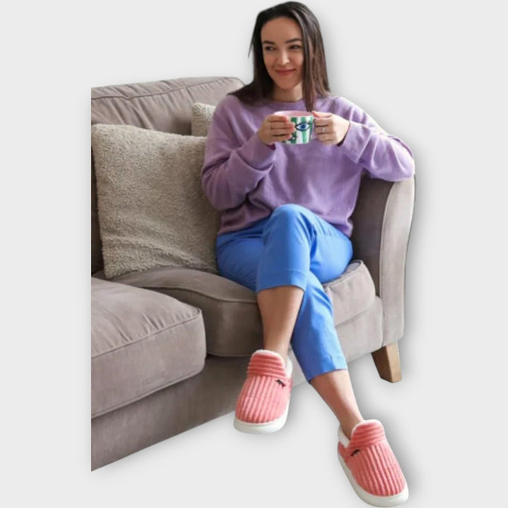Chaussons orthopédiques chauds