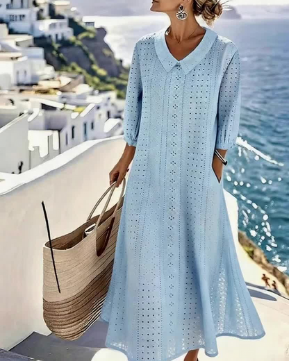 HAZEL – ROBE MIDI COASTAL GRACE