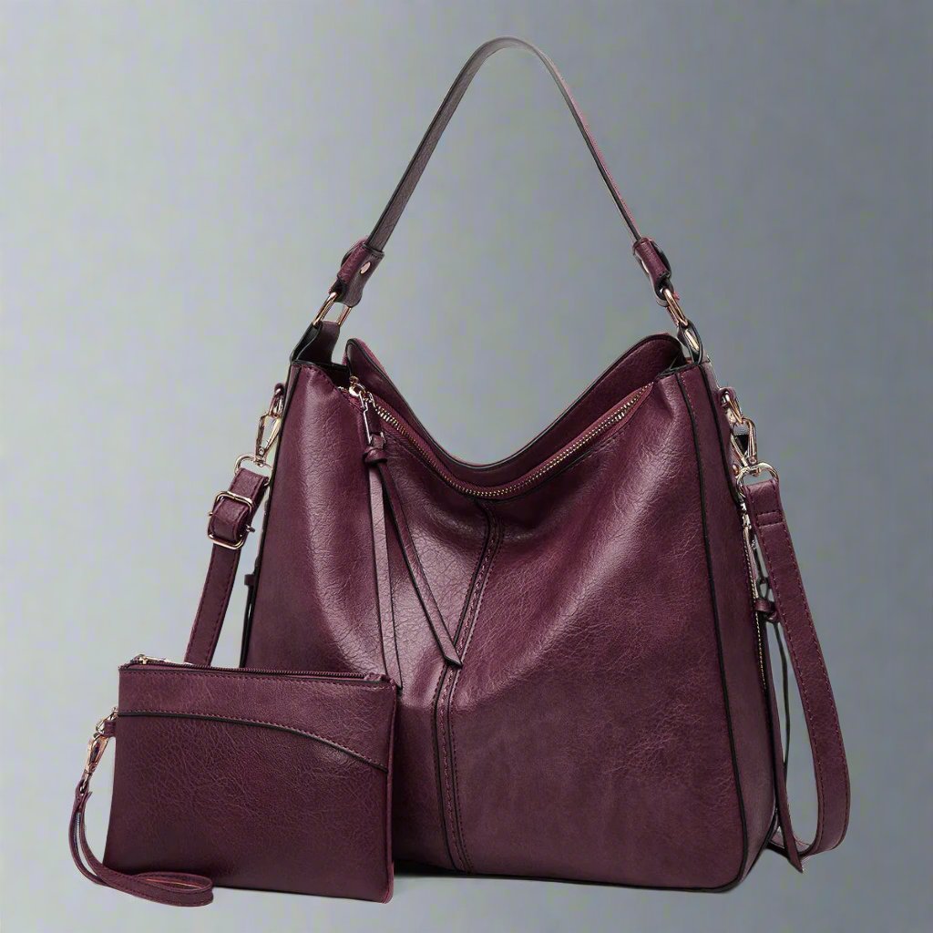 Cécile - Sac à Bandoulière en Cuir Élégant