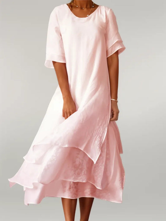 Peyton™ - Élégant Robe Longue en Coton