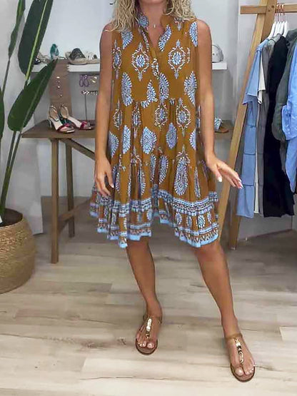 Anne | Robe Élégante à Col V