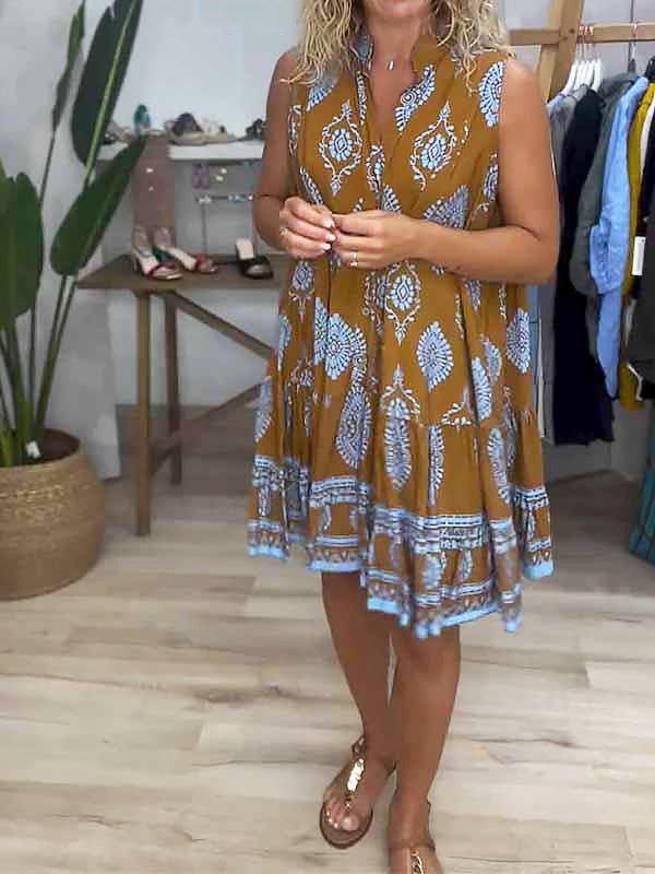Anne | Robe Élégante à Col V
