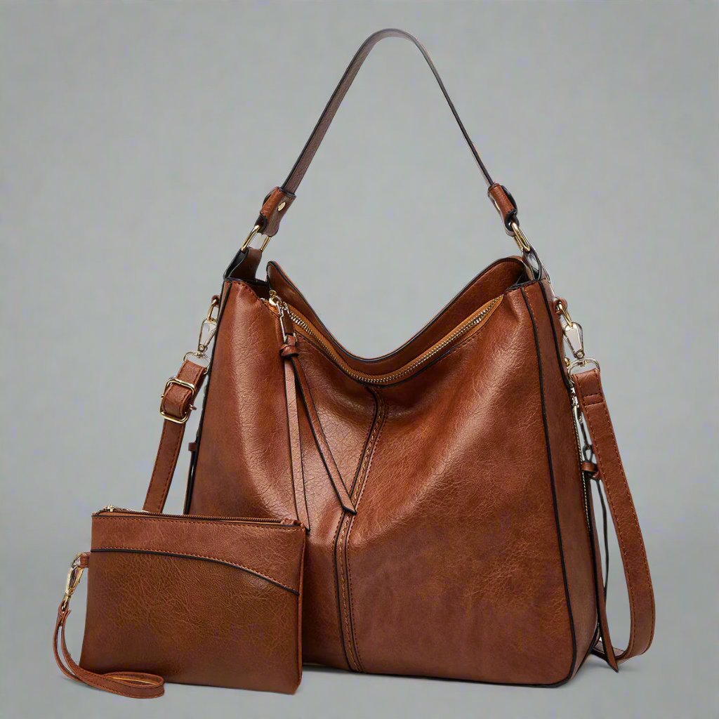 Cécile - Sac à Bandoulière en Cuir Élégant
