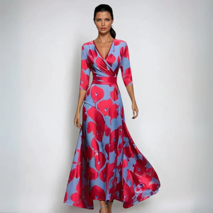 Chloe | Robe Fleurie Élégante