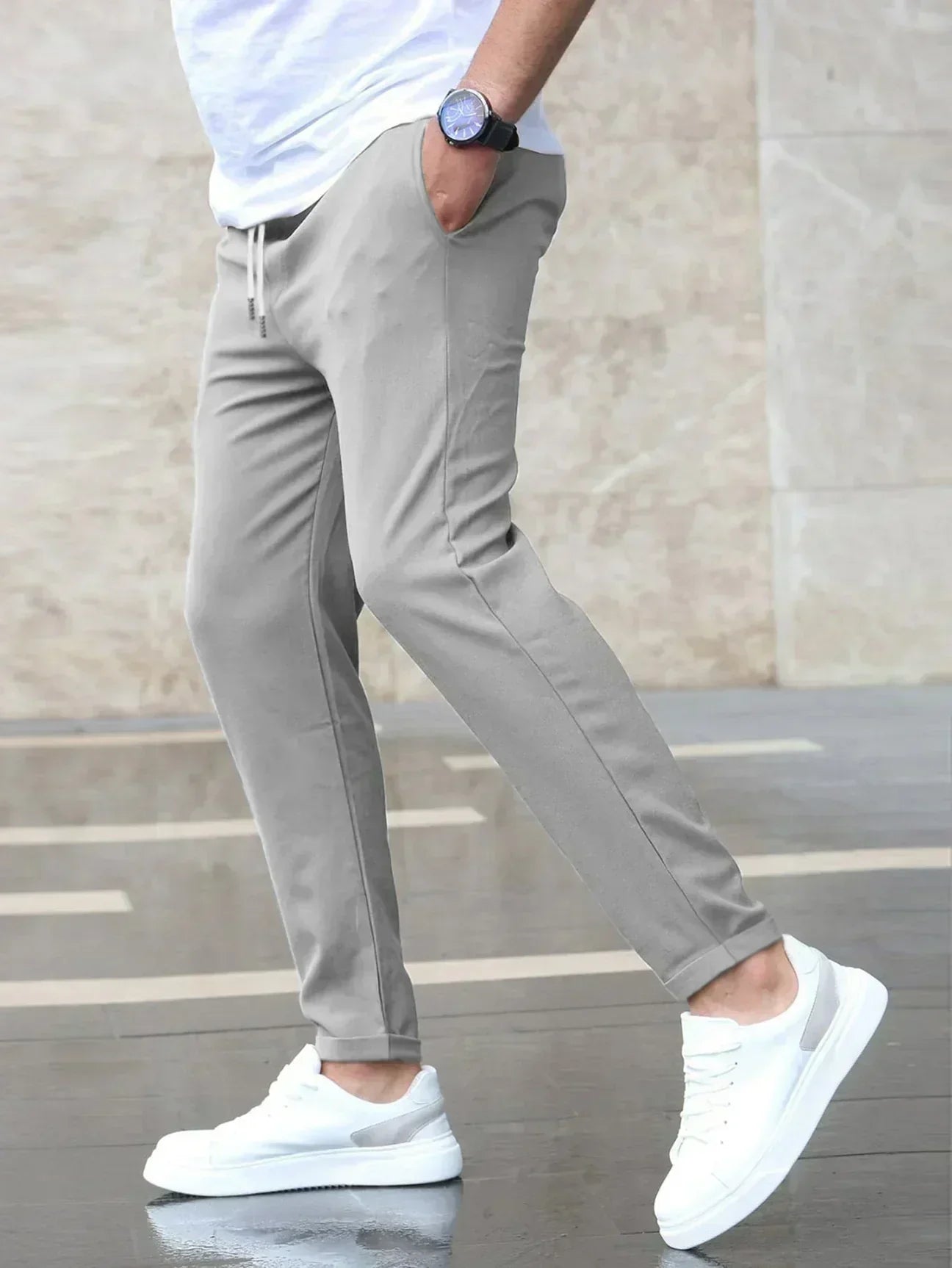 GAVIN – PANTALON EXTENSIBLE DESIGNER