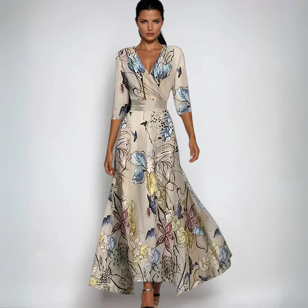 Chloe | Robe Fleurie Élégante