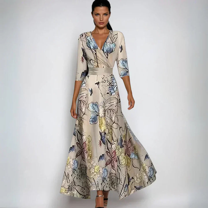 Chloe | Robe Fleurie Élégante