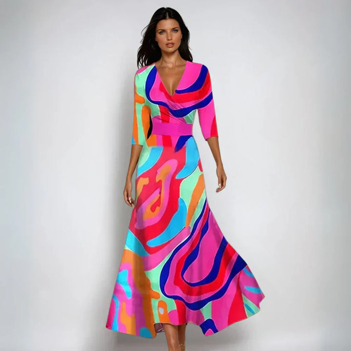 Chloe | Robe Fleurie Élégante