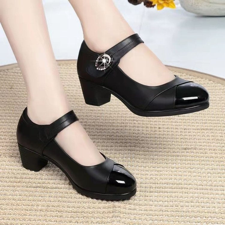 Serenella - Chaussure en cuir souple et élégante