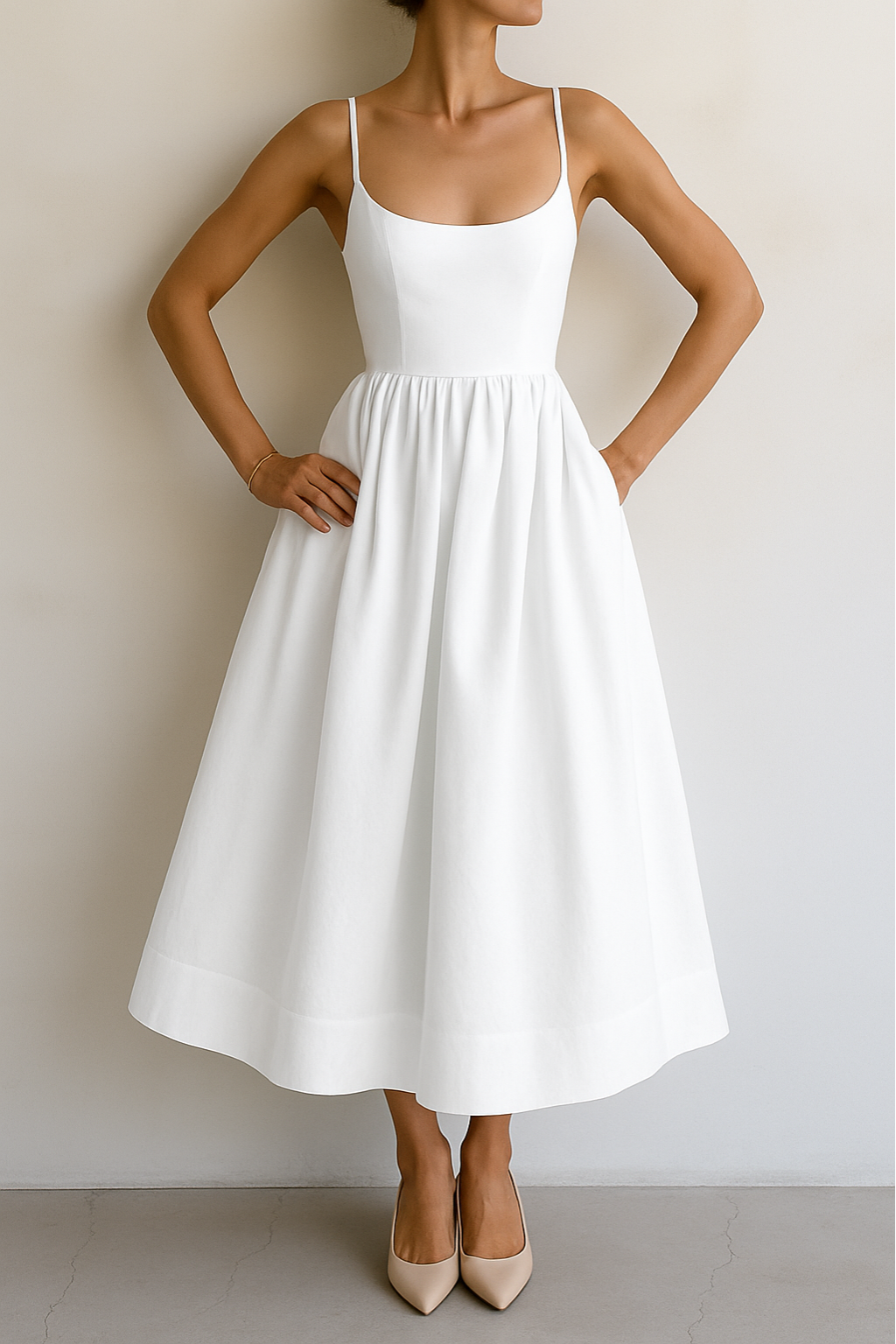 Nicole | Robe Élégante d'Été