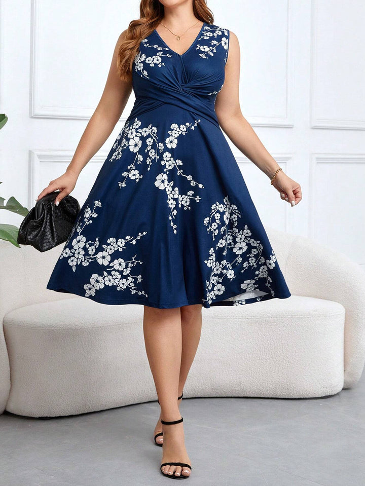 Danica - Robe Fleurie Enveloppante