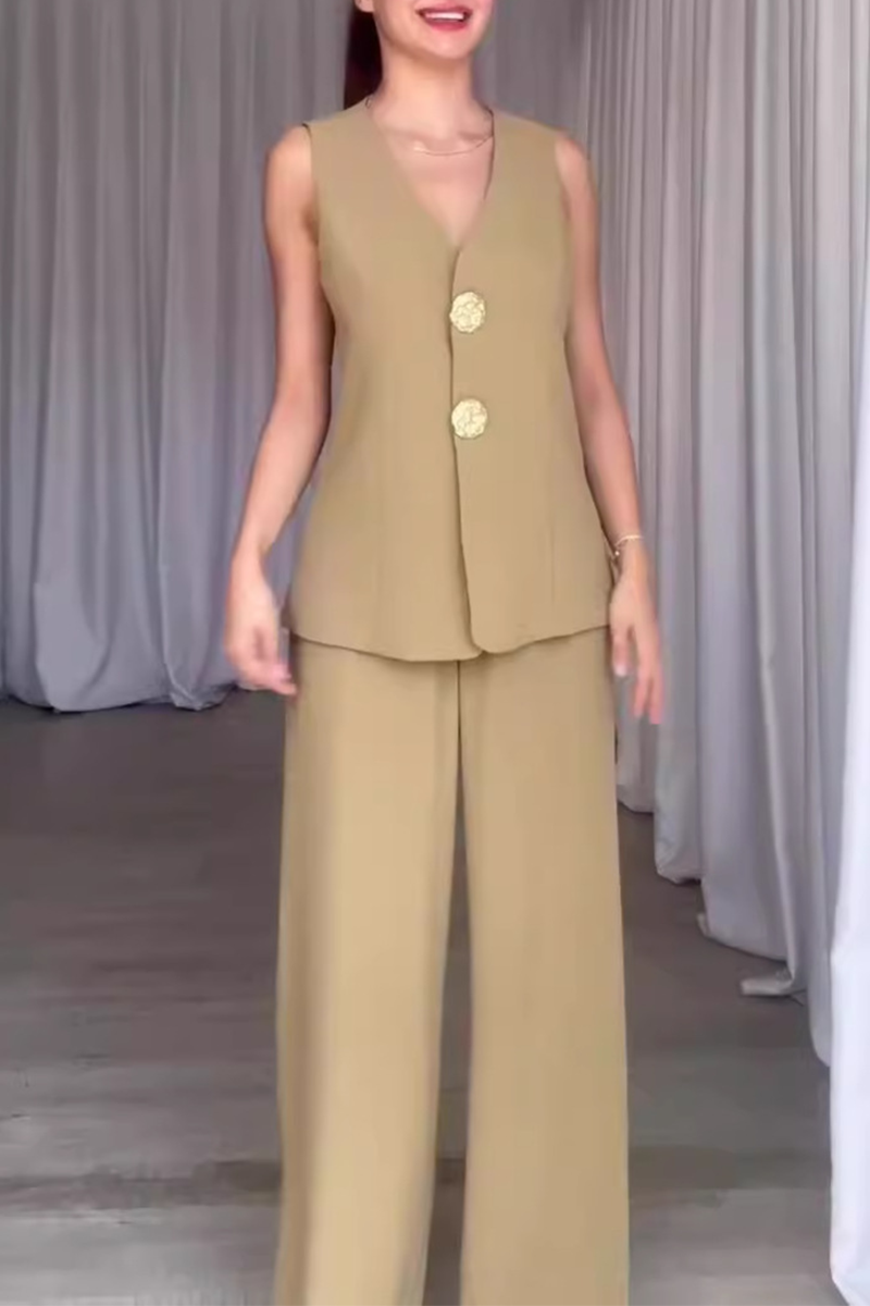 ARIANWEN – ENSEMBLE DE DEUX PIÈCES EN PATCHWORK DE COULEUR UNIE ÉLÉGANT