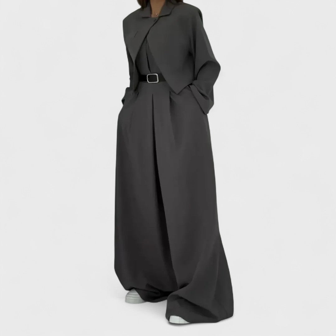 Eclat - Ensemble femme bustier + veste - Style élégant et moderne