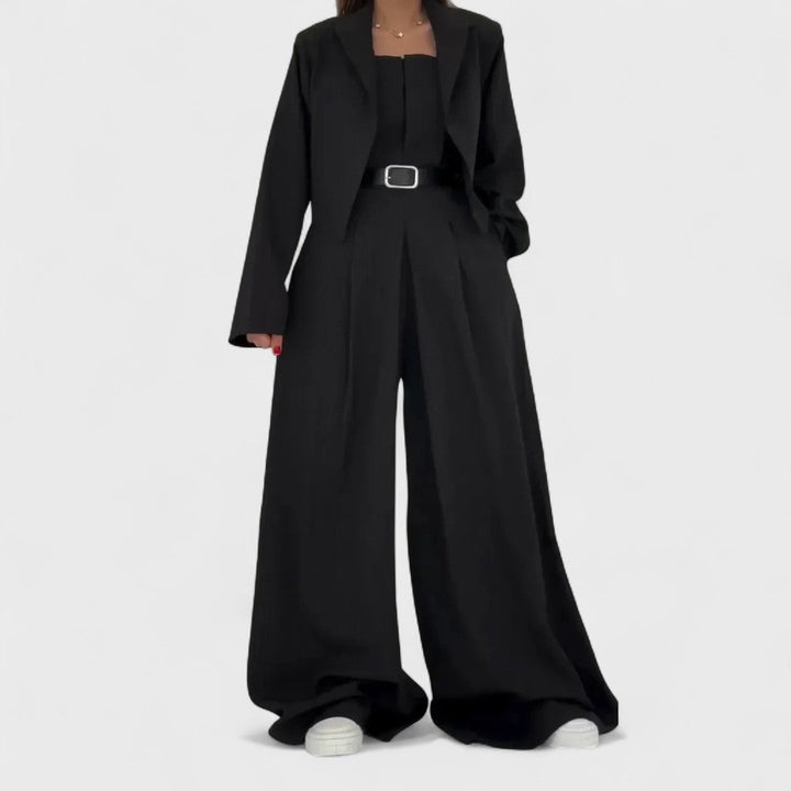 Eclat - Ensemble femme bustier + veste - Style élégant et moderne