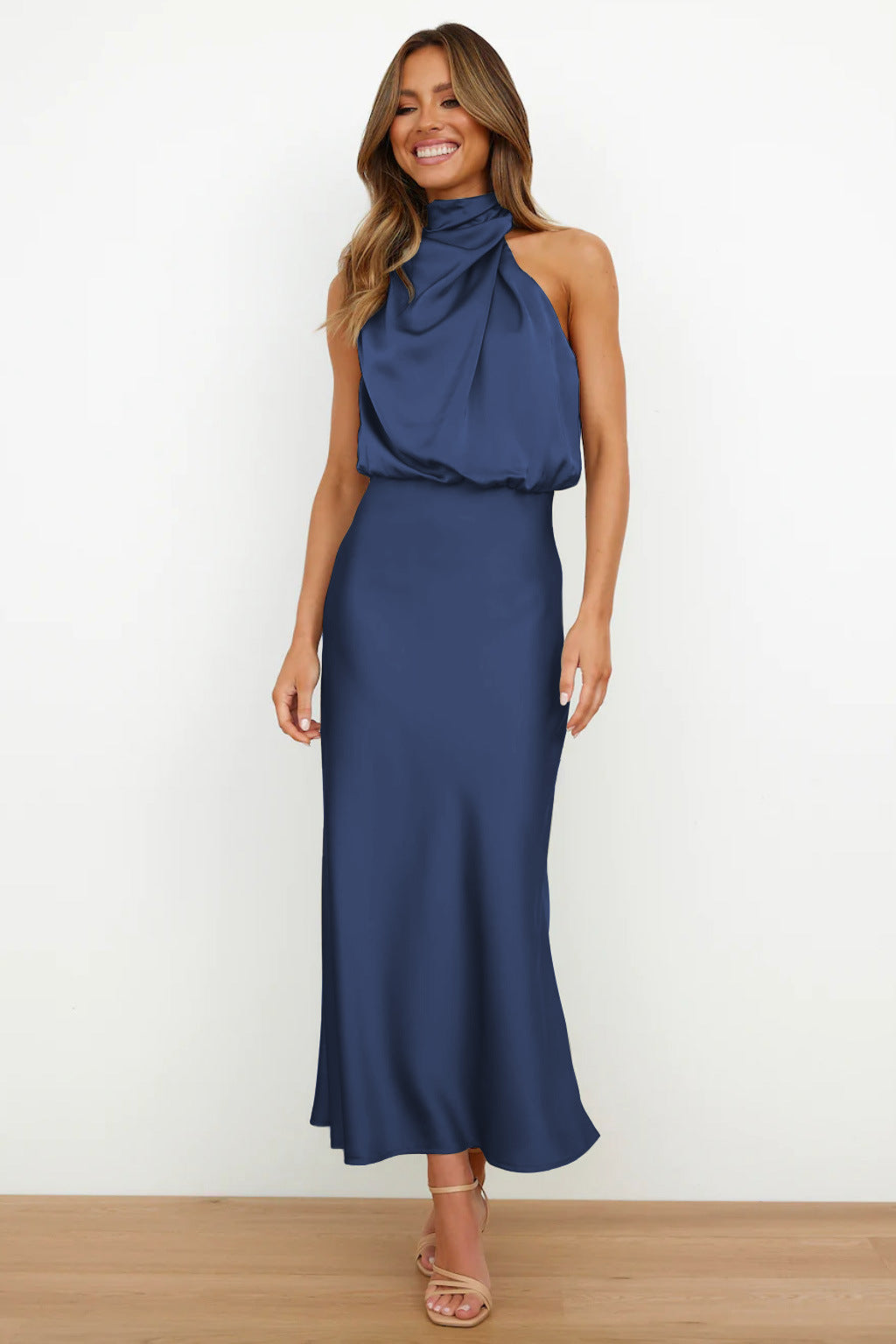 Violet | Robe Drapée Sahara