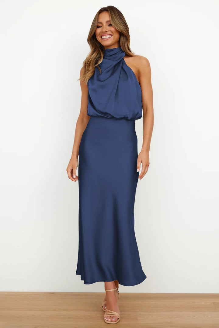 Violet | Robe Drapée Sahara