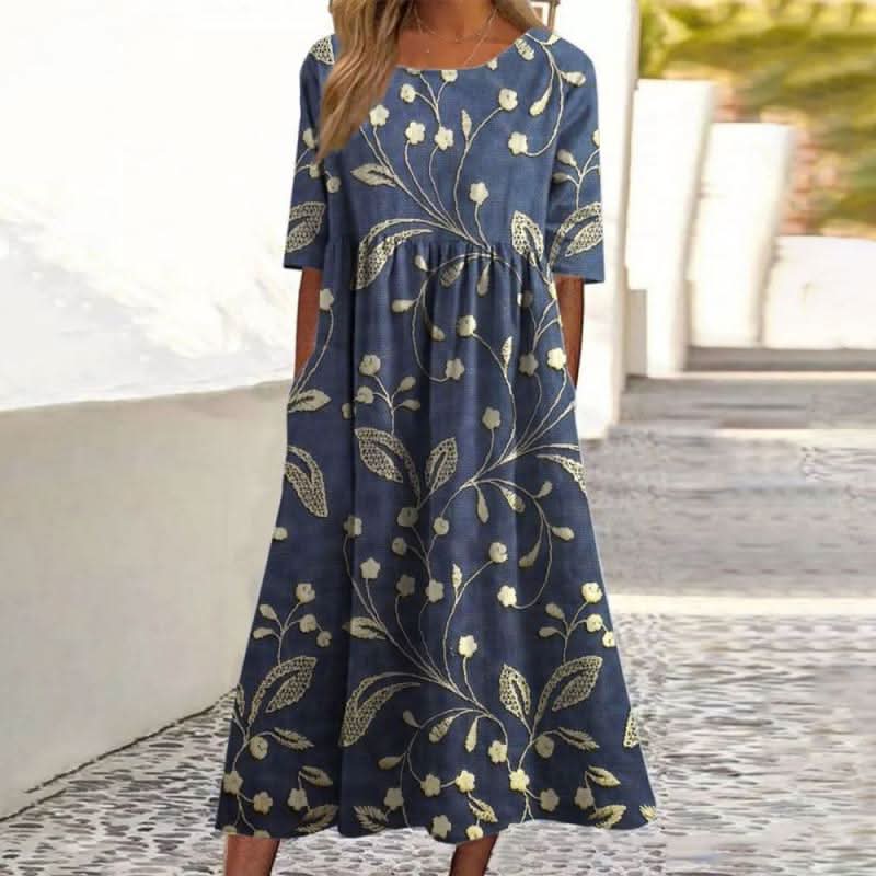 Wendy | Robe Midi Décontractée