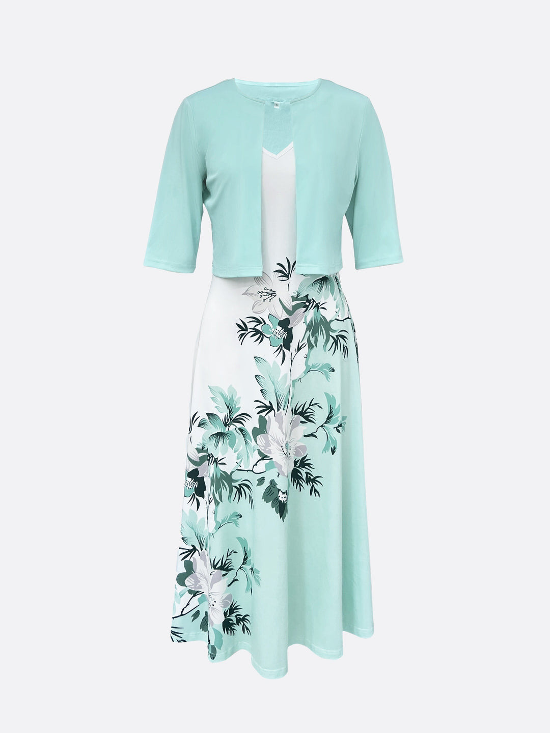Lily™ - Élégante Robe Deux Pièces
