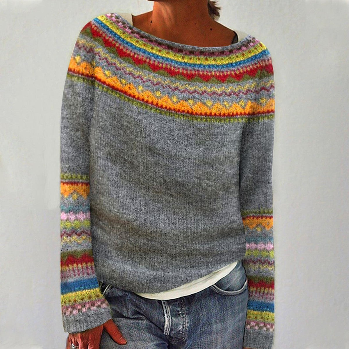 Amelia | Pull Rétro Confortable