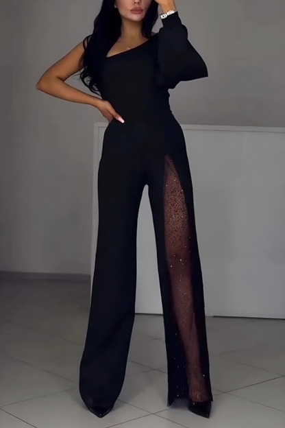 Yasmira | Combinaison Élégante pour Femmes avec Design Asymétrique