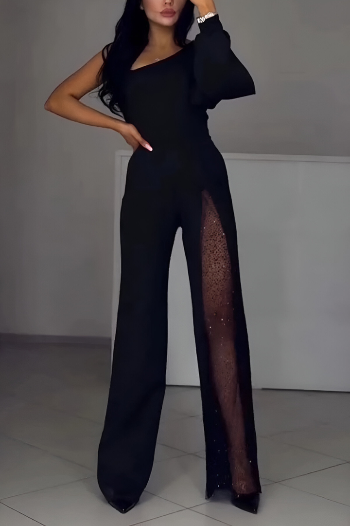 Yasmira | Combinaison Élégante pour Femmes avec Design Asymétrique