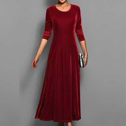Mathilde - Robe élégante à manches longues pour femmes