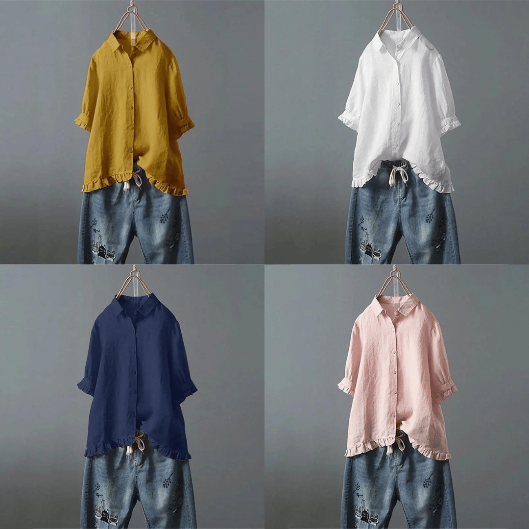 ANNA | Haut Ruffle Quotidien