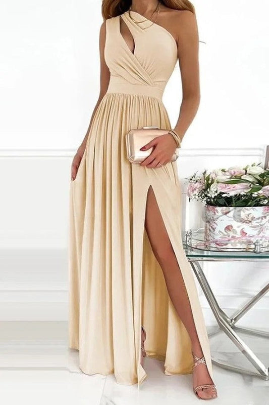 Yesha - Robe de Soirée Asymétrique Élégante