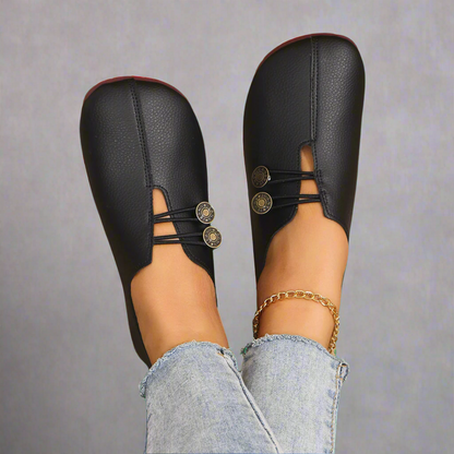 Kreszentia | Mocassins en doux daim de chèvre de haute qualité