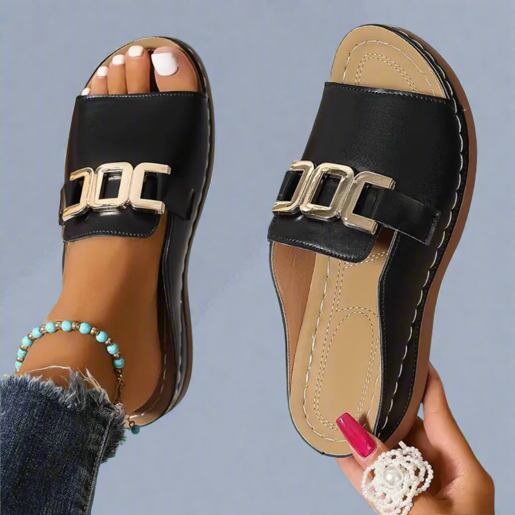 Artemisia - Sandales Slip-On Élégantes