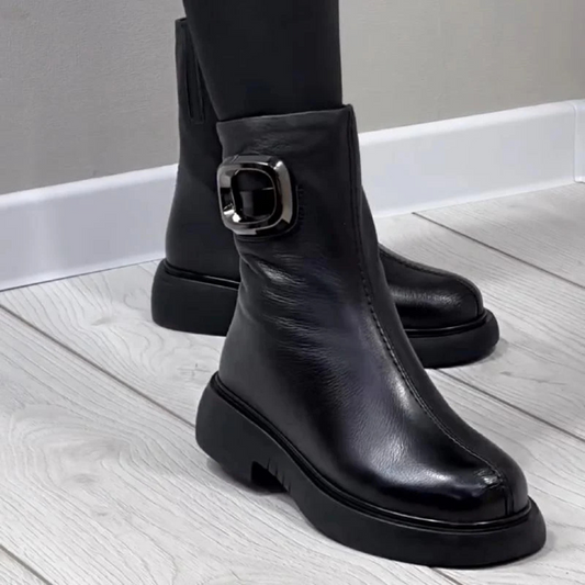 Marzia - Bottes Élégantes en Cuir