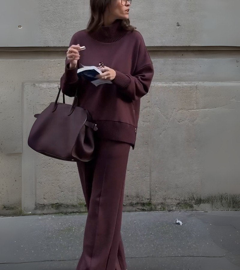 CARMINE™|ÉLÉGANT ENSEMBLE DE DEUX PIÈCES
