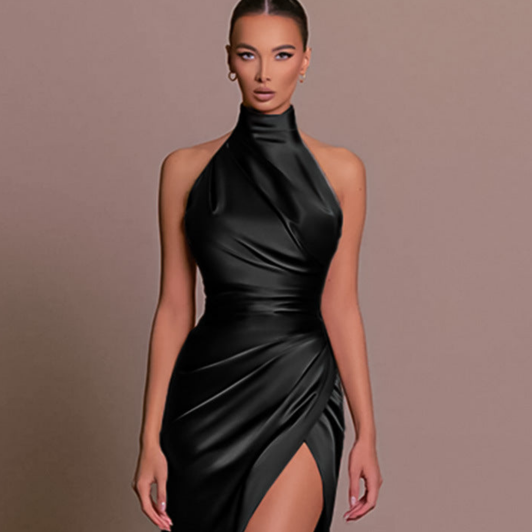 Robe de Soirée avec fente pour femme | Maxi