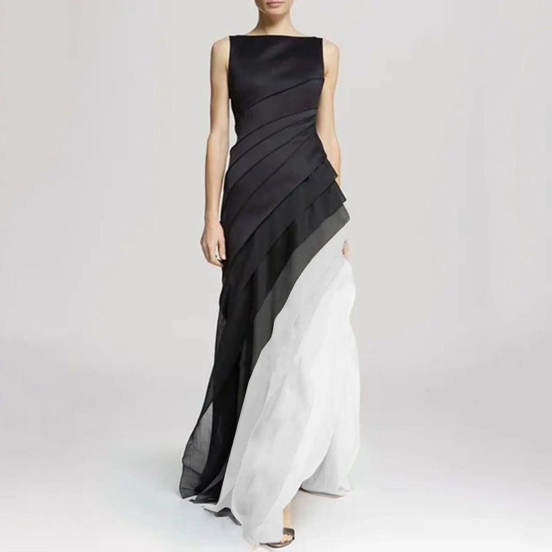 Celeste – Robe de soirée élégante à plusieurs couches